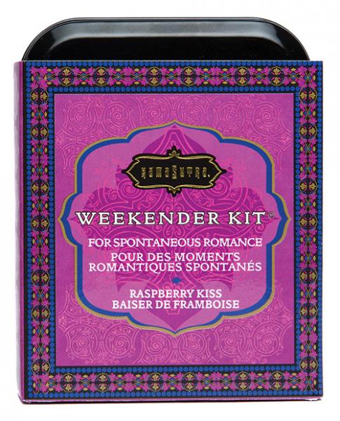 The Kama Sutra Weekender Kit - Raspberry Kiss outer tin
