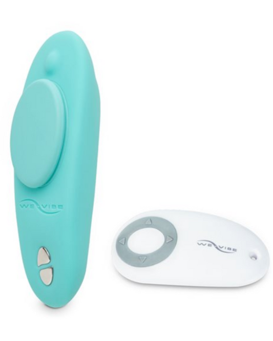 We-Vibe Moxie Hands-Free Remote or App Controlled Wearable Vibrator with remote