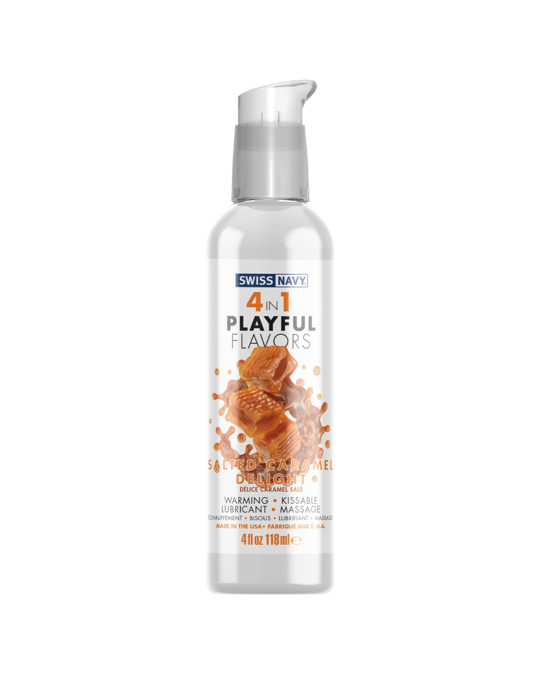 Playful Flavors Salted Caramel Delight 4 in 1 Warming Lubricant