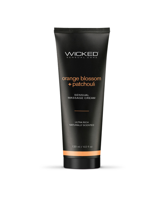 Wicked Sensual Orange Blossom & Patchouli Massage Cream