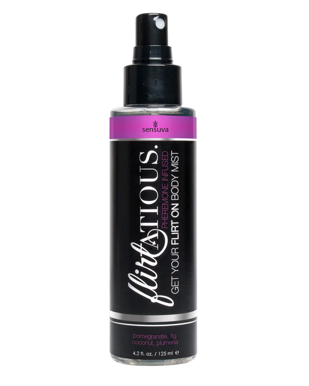 Flirtatious Pheromone Enhanced Body Mist 4.2oz - Pomegranate, Fig, Coconut, Plumeria