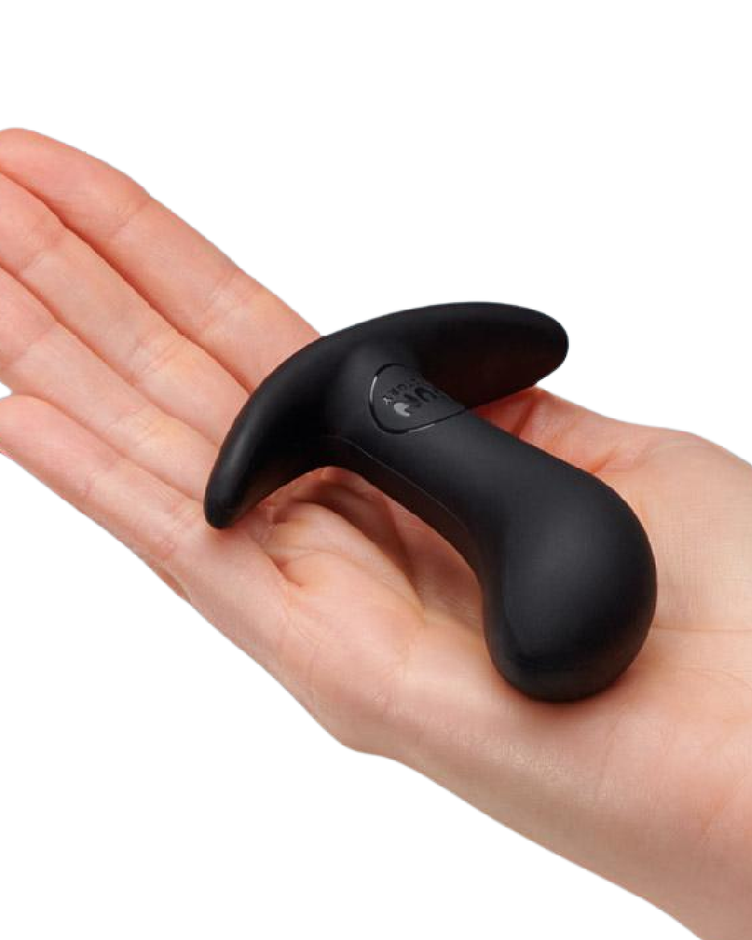 Fun Factory Bootie Small Silicone Anal & Prostate Plug held in a hand