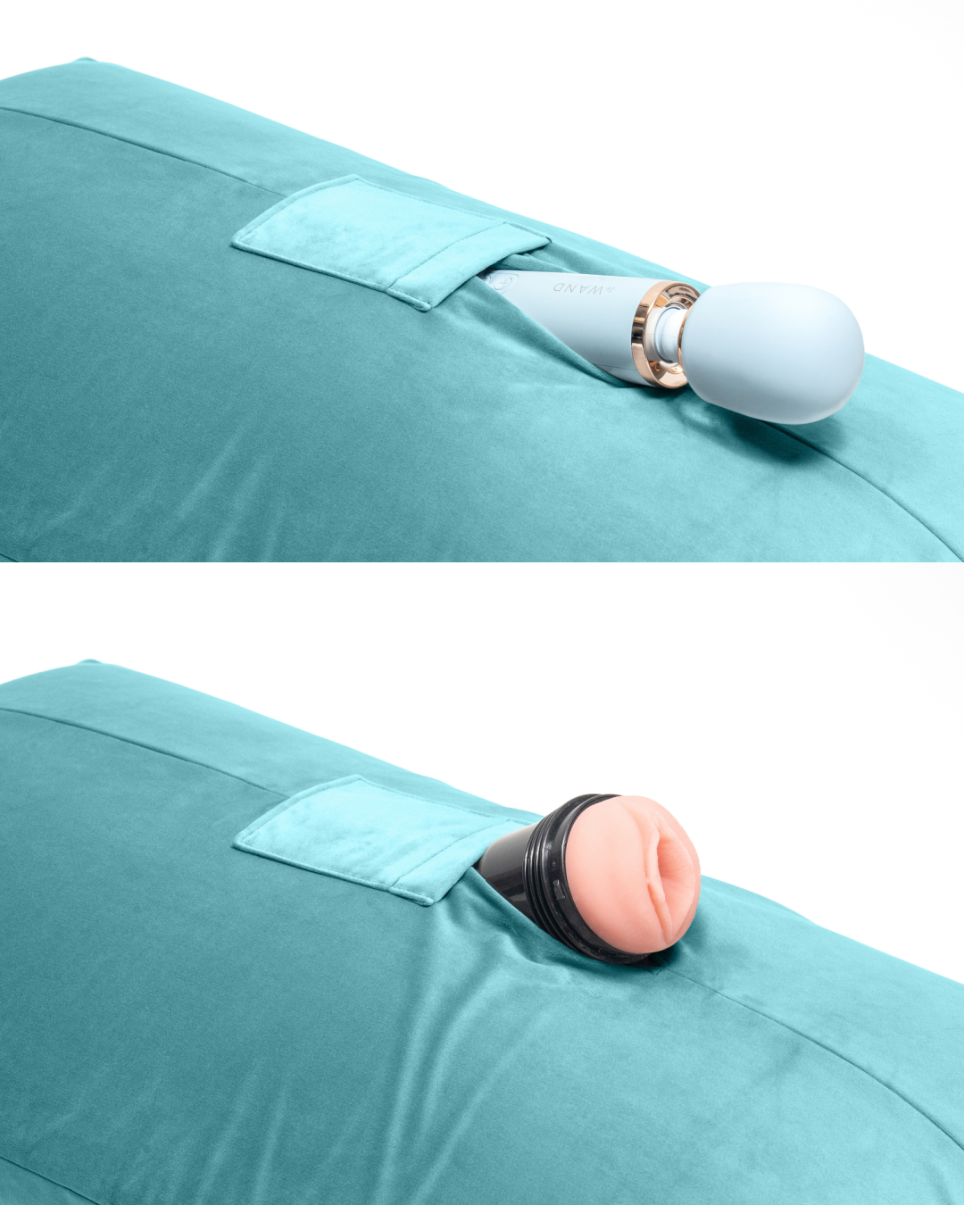 Liberator Humphrey Sex Pillow and Toy Mount - Teal PleasureCurve Liberator Humphrey Sex Pillow and Toy Mount - Teal PleasureCurve